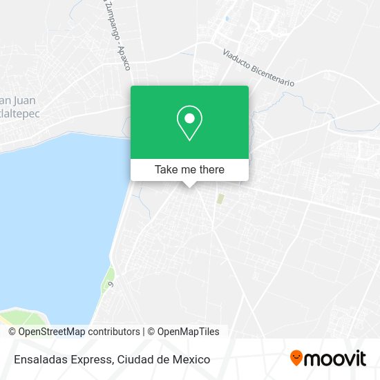 Mapa de Ensaladas Express