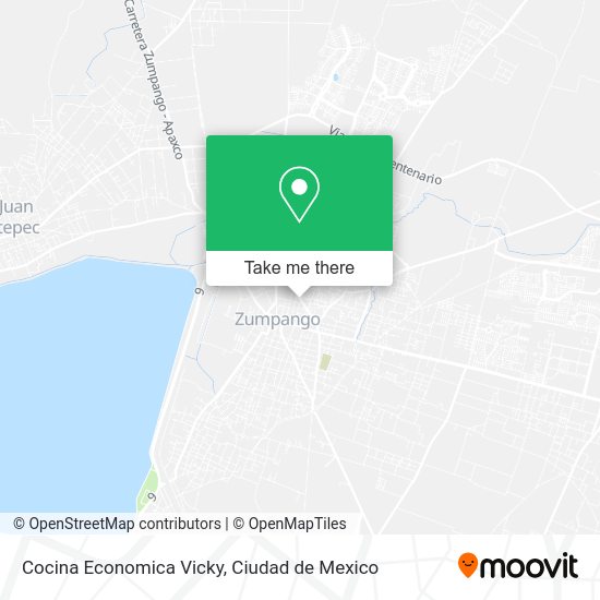 Mapa de Cocina Economica Vicky