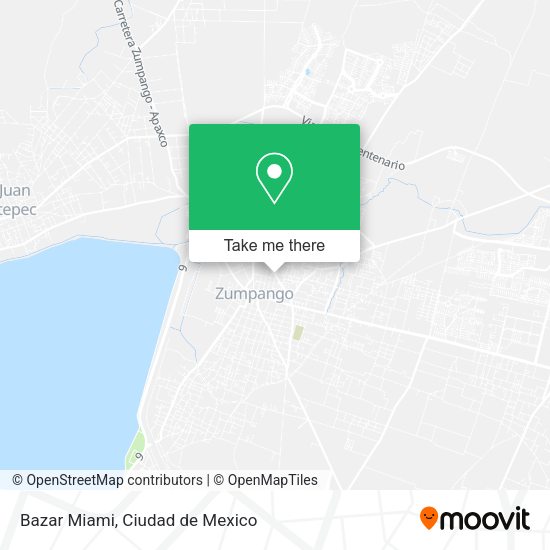 Mapa de Bazar Miami