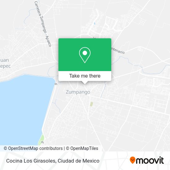 Cocina Los Girasoles map
