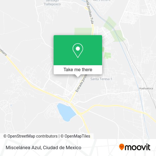 Miscelánea Azul map