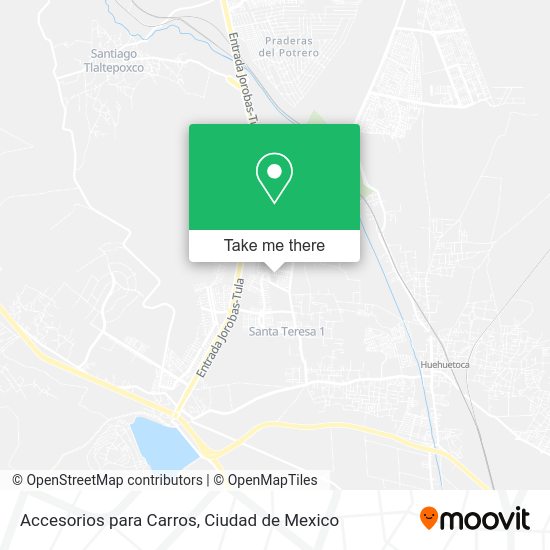 Mapa de Accesorios para Carros