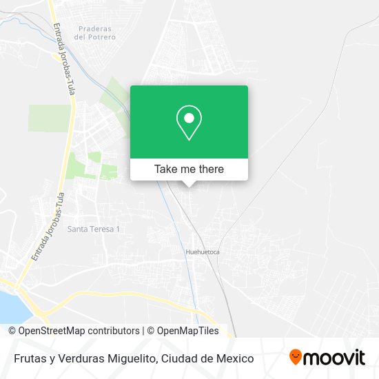 Mapa de Frutas y Verduras Miguelito