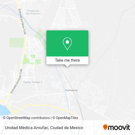 Unidad Medica Amufac map