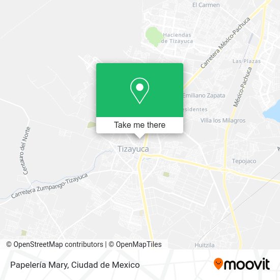 Mapa de Papelería Mary