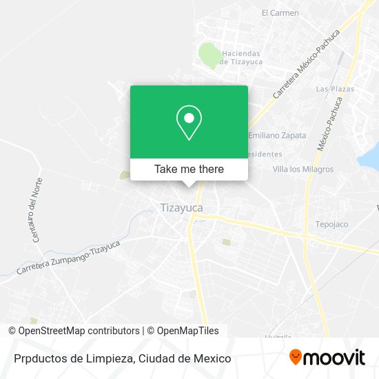 Prpductos de Limpieza map