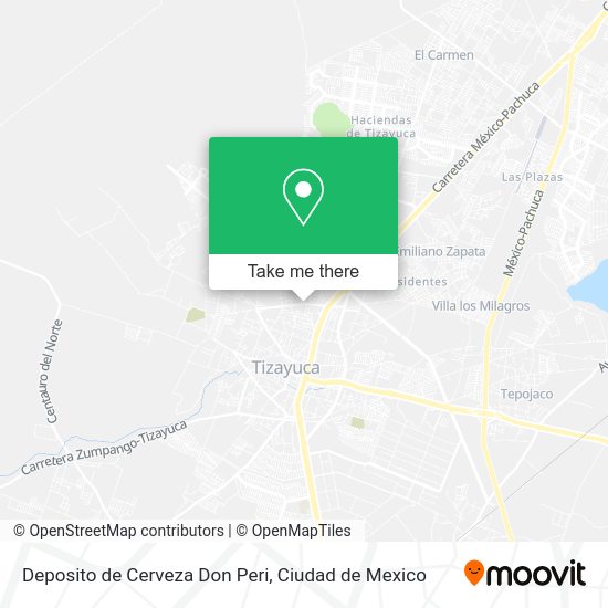 Deposito de Cerveza Don Peri map