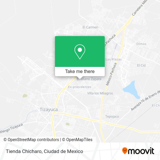 Mapa de Tienda Chicharo