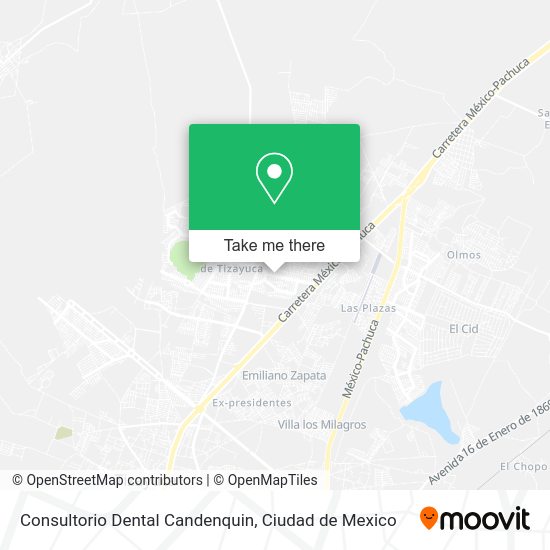 Consultorio Dental Candenquin map