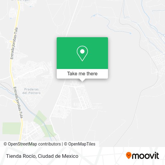 Mapa de Tienda Rocío