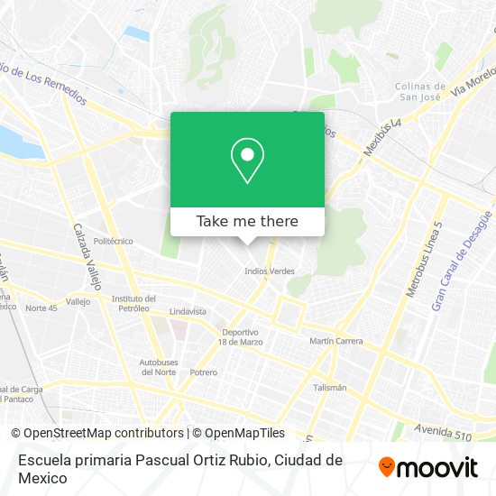 Escuela primaria Pascual Ortiz Rubio map