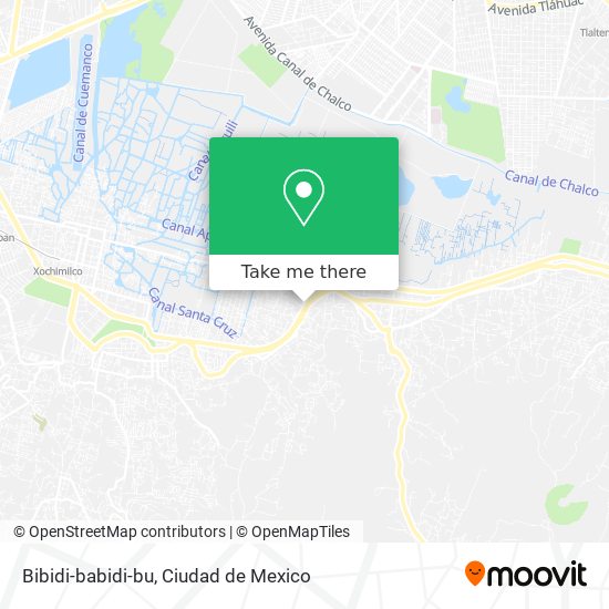 Mapa de Bibidi-babidi-bu