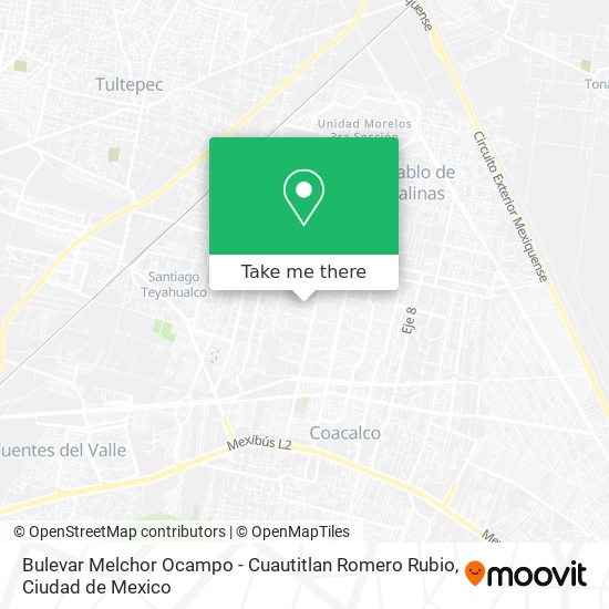 How to get to Bulevar Melchor Ocampo - Cuautitlan Romero Rubio by Bus?