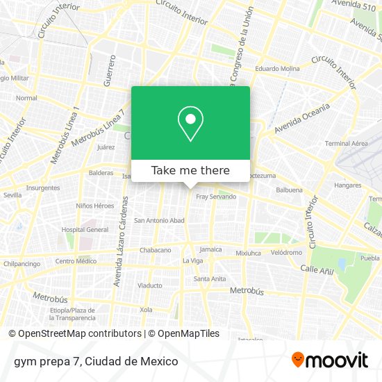 gym  prepa 7 map