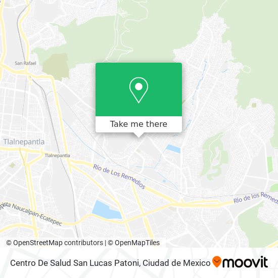Centro De Salud San Lucas Patoni map