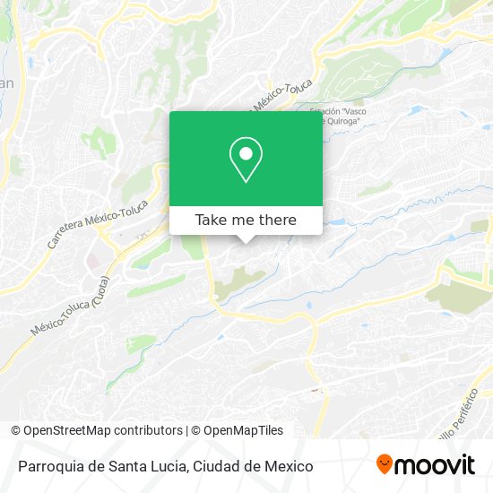 Parroquia de Santa Lucia map