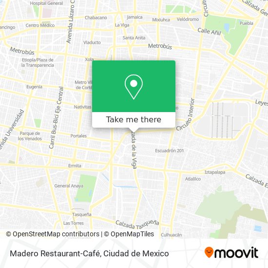 Madero Restaurant-Café map