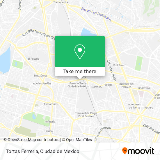 Tortas Ferreria map