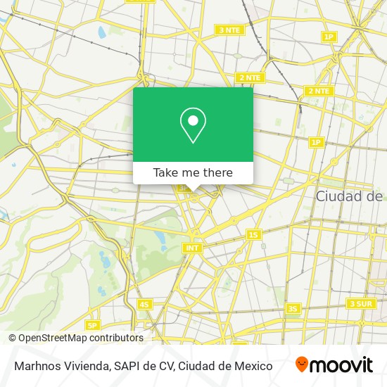 Marhnos Vivienda, SAPI de CV map