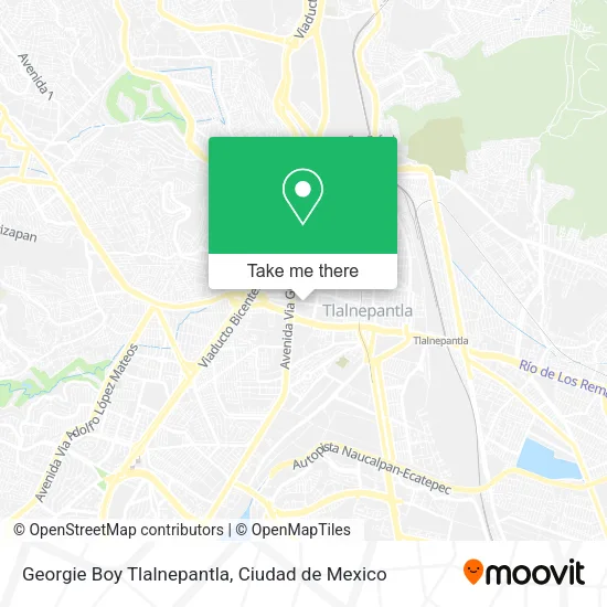 Georgie Boy Tlalnepantla map