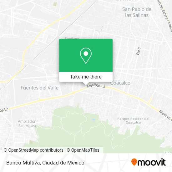 Banco Multiva map