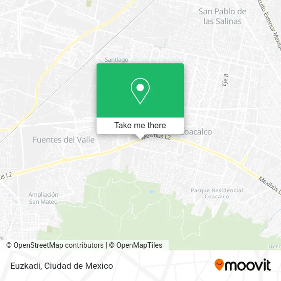 Euzkadi map