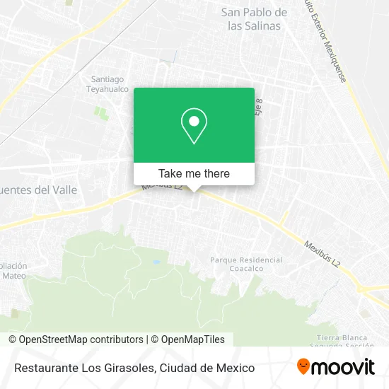 Restaurante Los Girasoles map