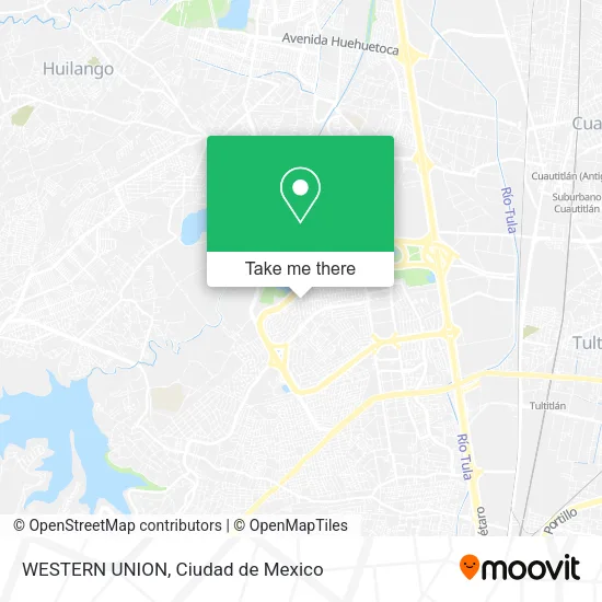 Mapa de WESTERN UNION