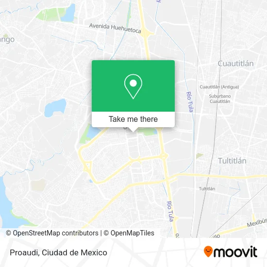 Proaudi map