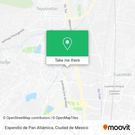 Expendio de Pan Atlámica map
