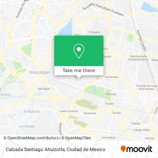 Mapa de Calzada Santiago Ahuizotla