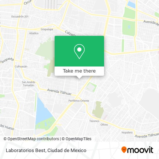 Laboratorios Best map