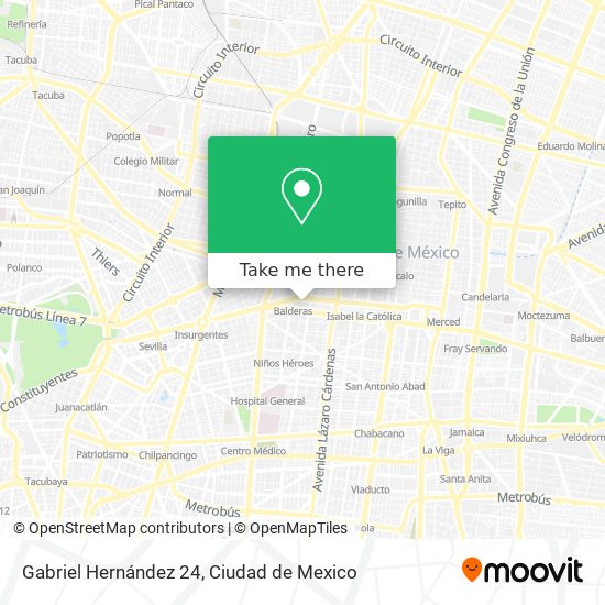 Gabriel Hernández 24 map