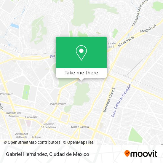 Gabriel Hernández map