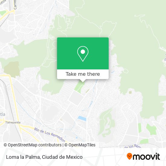 Mapa de Loma la Palma