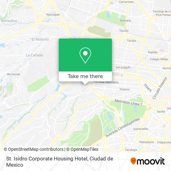 St. Isidro Corporate Housing Hotel map