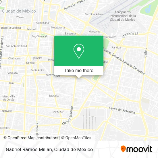 Gabriel Ramos Millán map