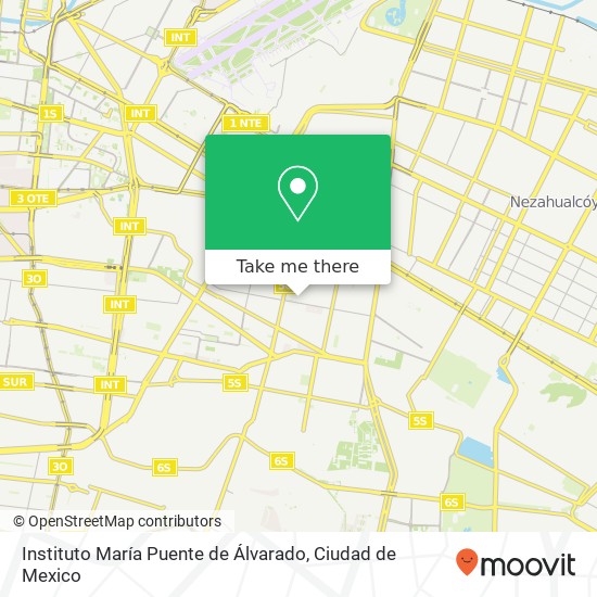 Mapa de Instituto María Puente de Álvarado