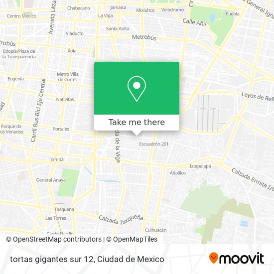 tortas gigantes sur 12 map