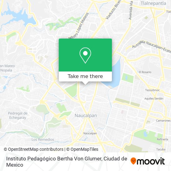 Mapa de Instituto Pedagógico Bertha Von Glumer