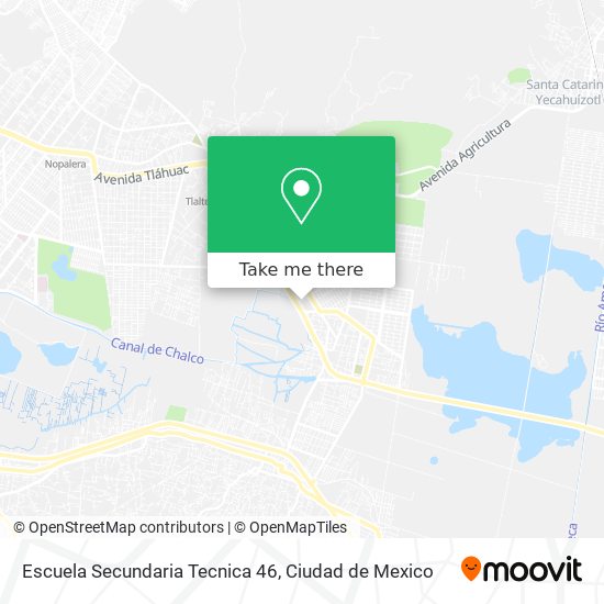 Mapa de Escuela Secundaria Tecnica 46