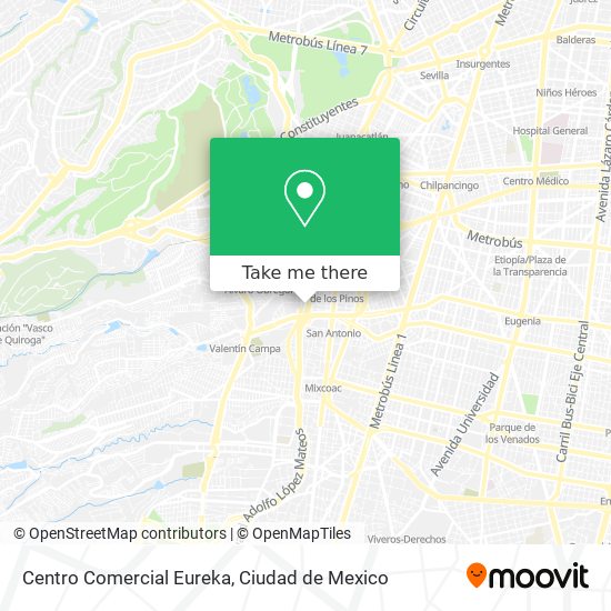 Centro Comercial Eureka map