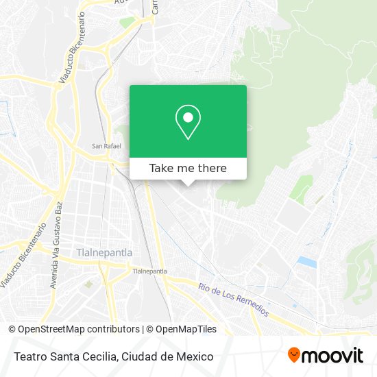 Teatro Santa Cecilia map