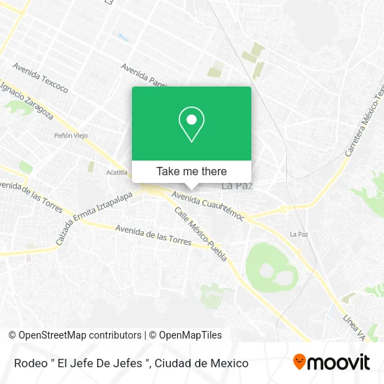 Mapa de Rodeo " El Jefe De Jefes "