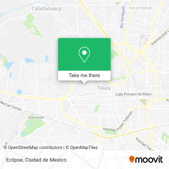 Eclipse map