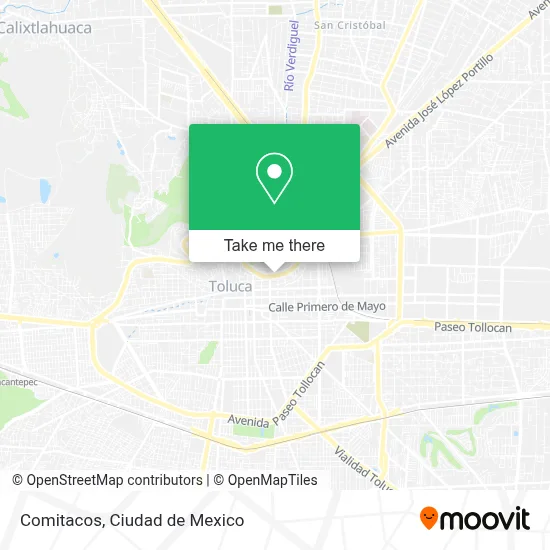 Comitacos map