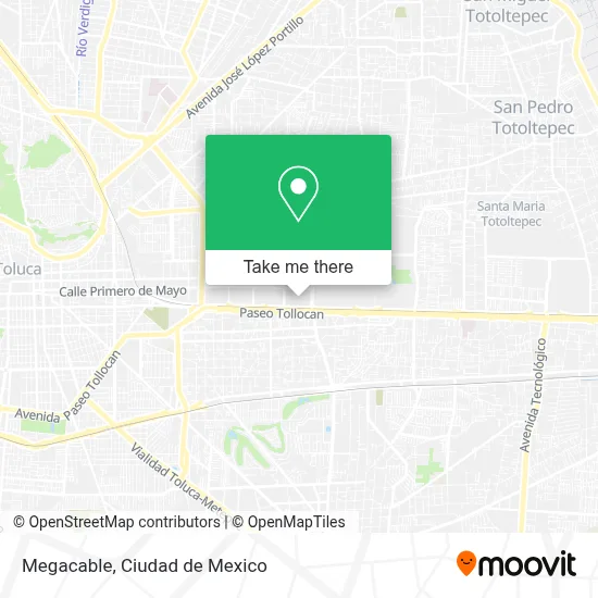 Megacable map