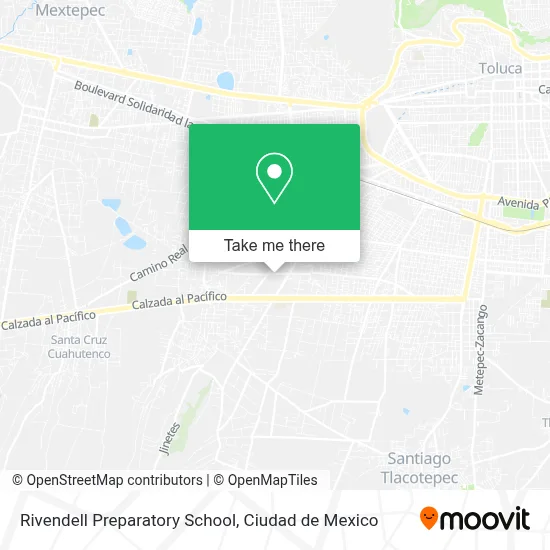 Rivendell Preparatory School map