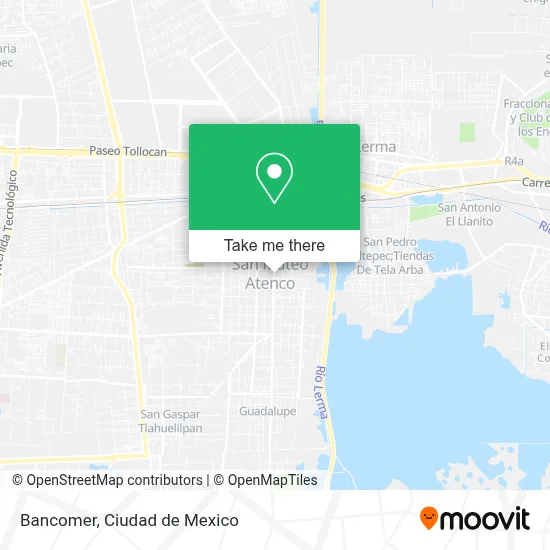 Bancomer map