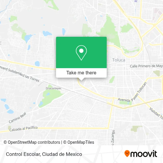 Control Escolar map